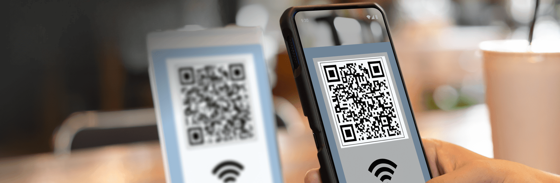 WiFi QR Code Scanner de senha
