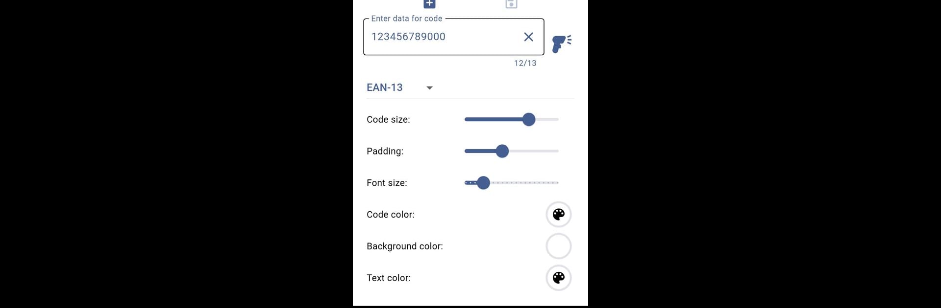 Barcode Creator and Scanner