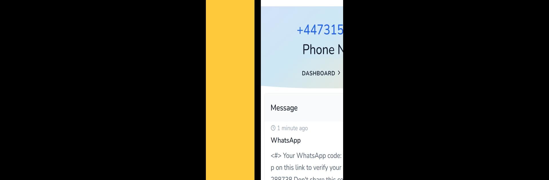 Free Temporary Phone Numbers