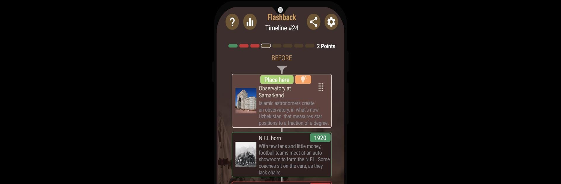 Flashback History Quiz