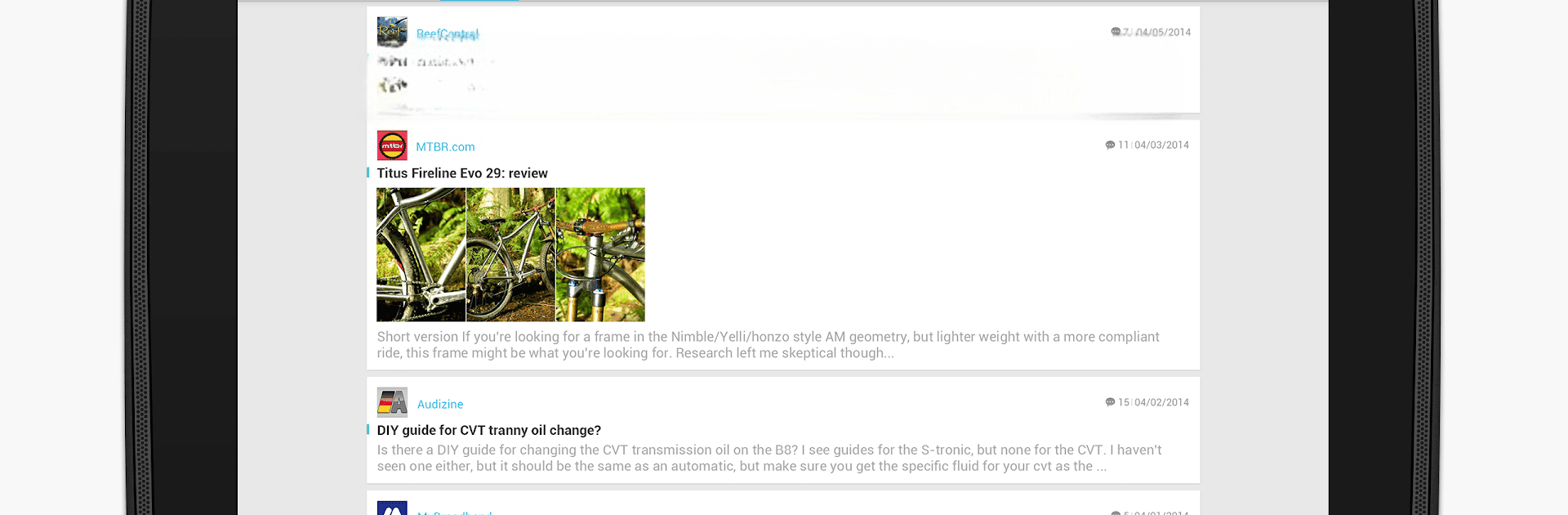 Tapatalk Pro - 200,000+ Forums