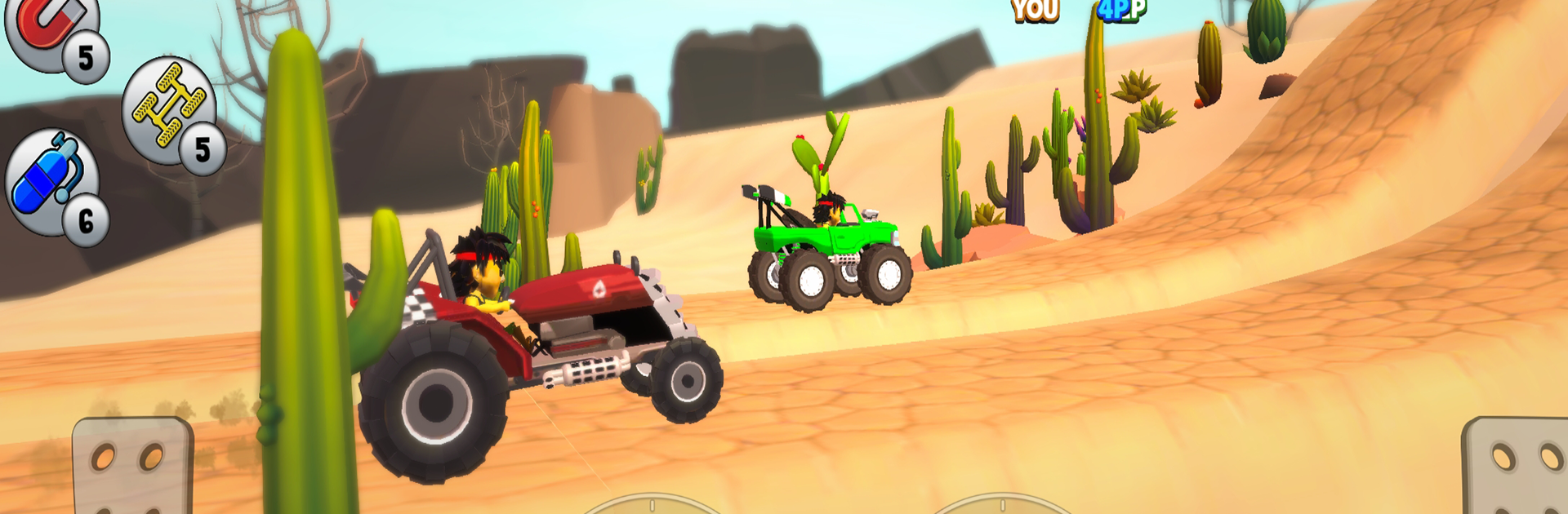 Mountain Climb Racing Car Game
