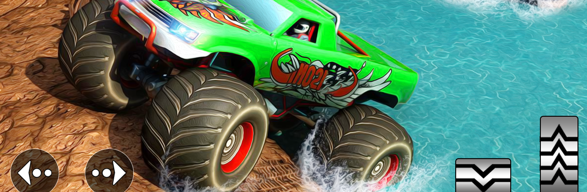Mega Truck Race - Monster Truck Racing Game