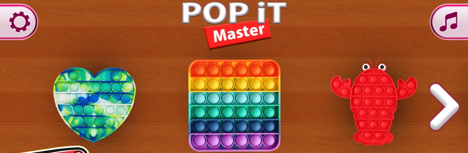 Pop it Antistress Fidget Games