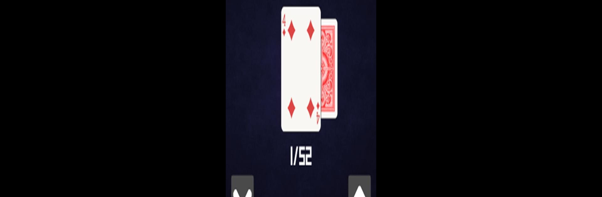 Higher Lower Card Game - Wear