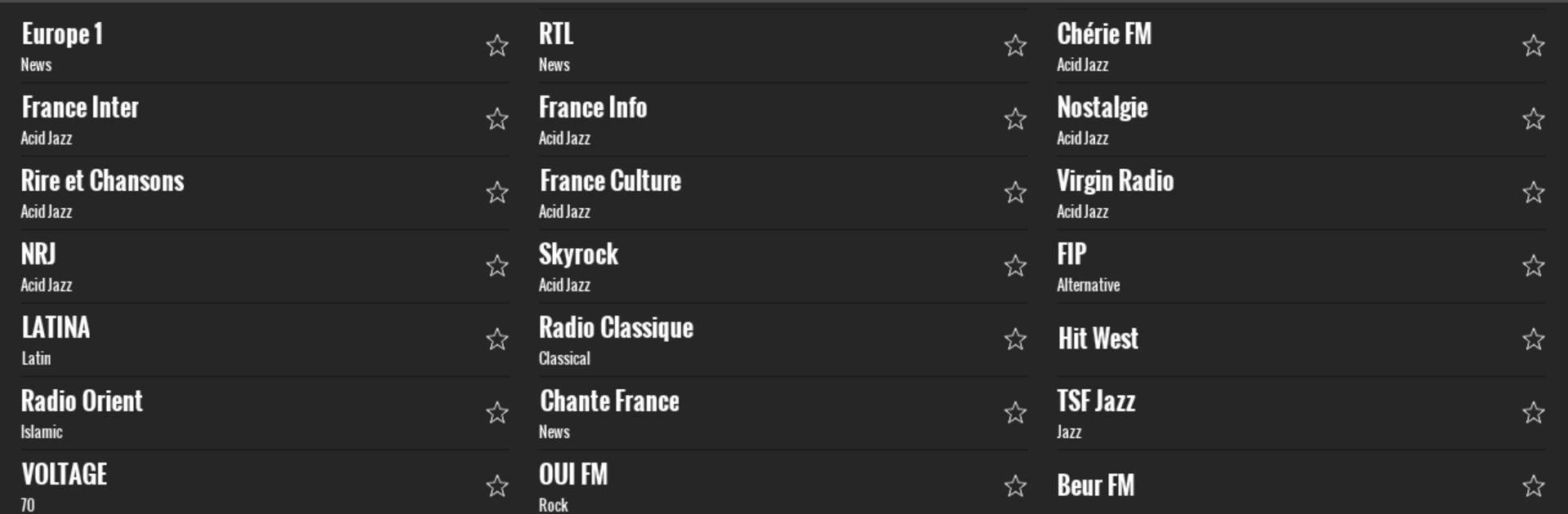 Radios France