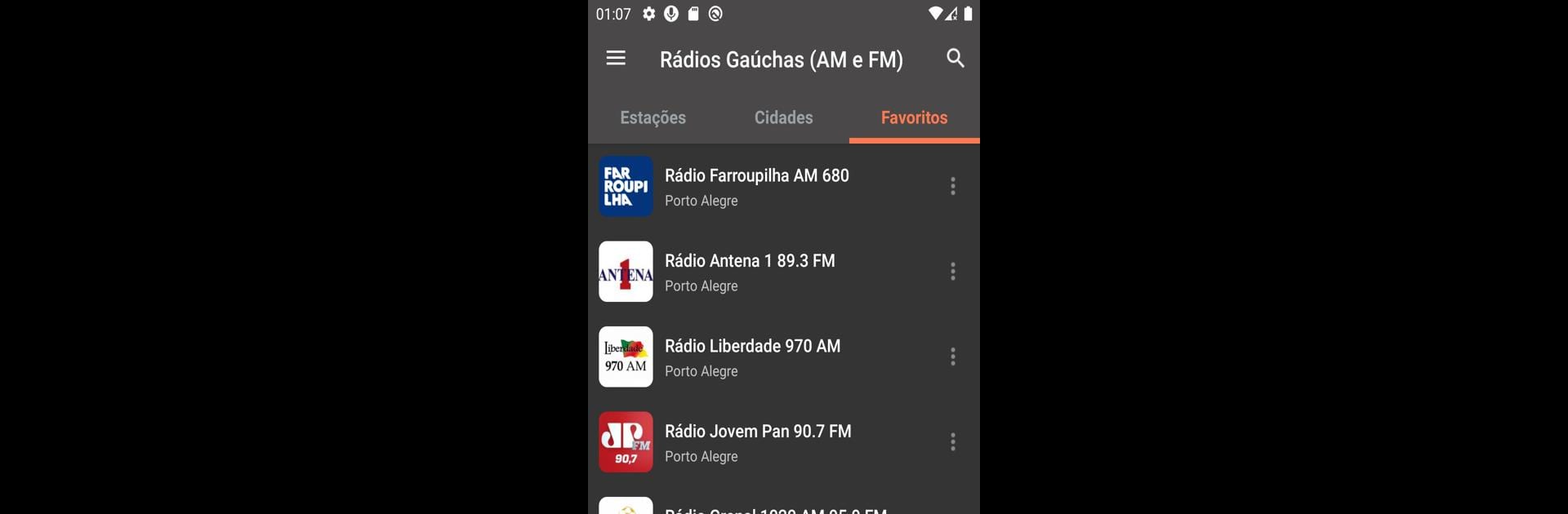 Rádios Gaúchas (AM e FM)