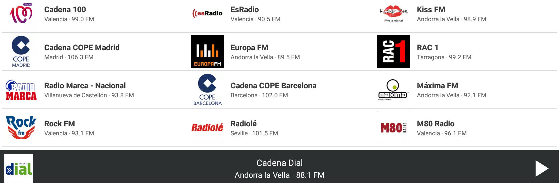 España FM Radio