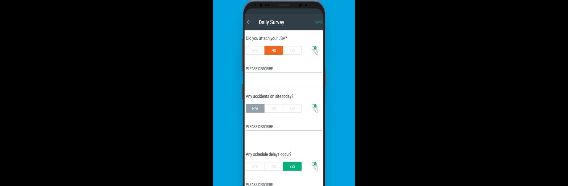 Raken - Daily Reports, Time Cards & Toolbox Talks