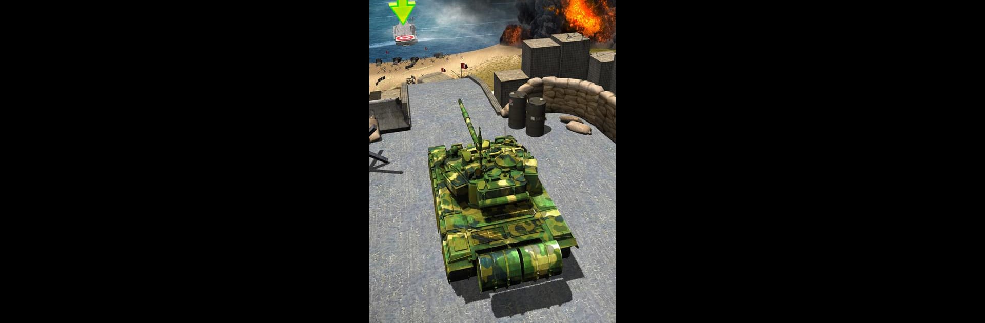 Ramp Tank Jumping