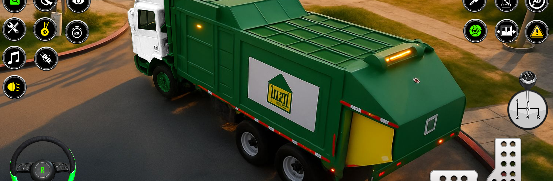Garbage Truck Simulator Games