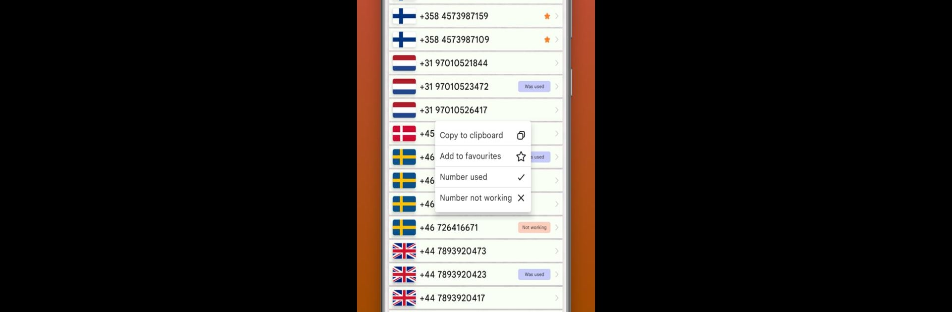 Temp number - OTP Verification