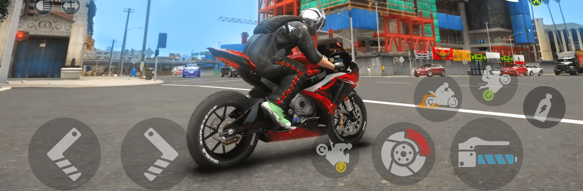 Real Motocycle Driving Game 3D