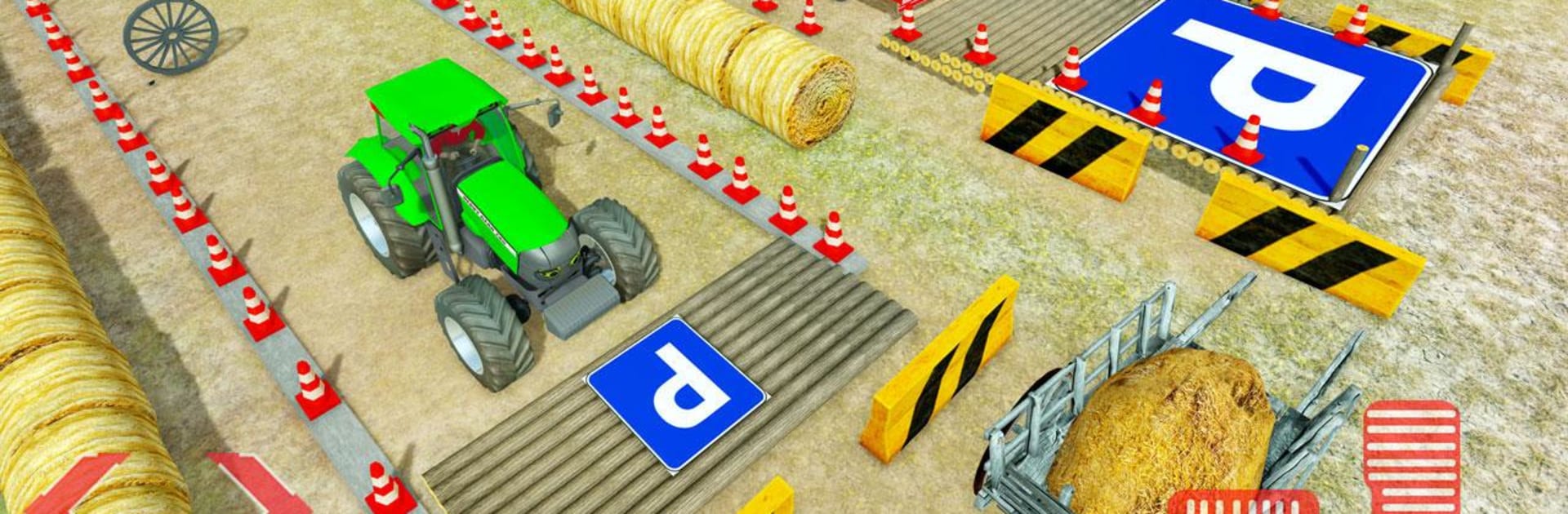 Real Tractor Parking Simulator