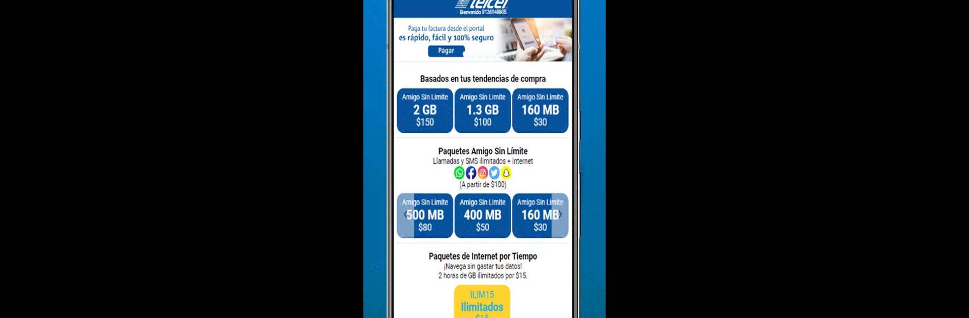 Recarga Saldo Telcel