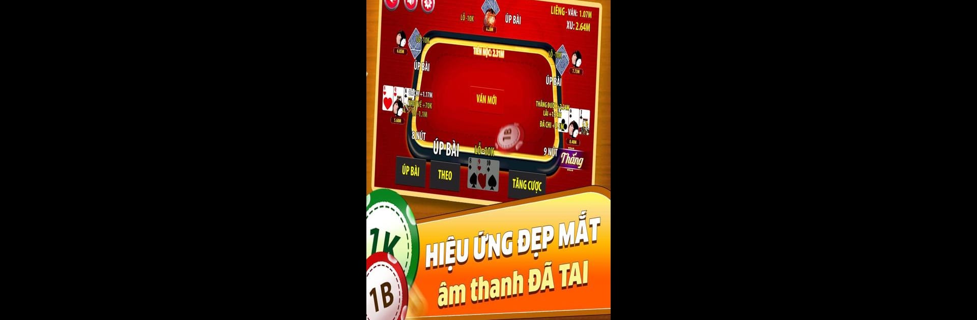 Liêng - Cào tố -  Đánh bài offline CLUB