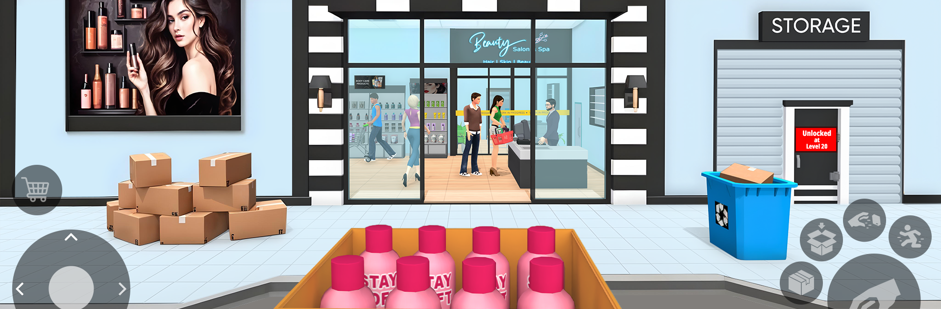 Beauty Shop: Supermarket 3D