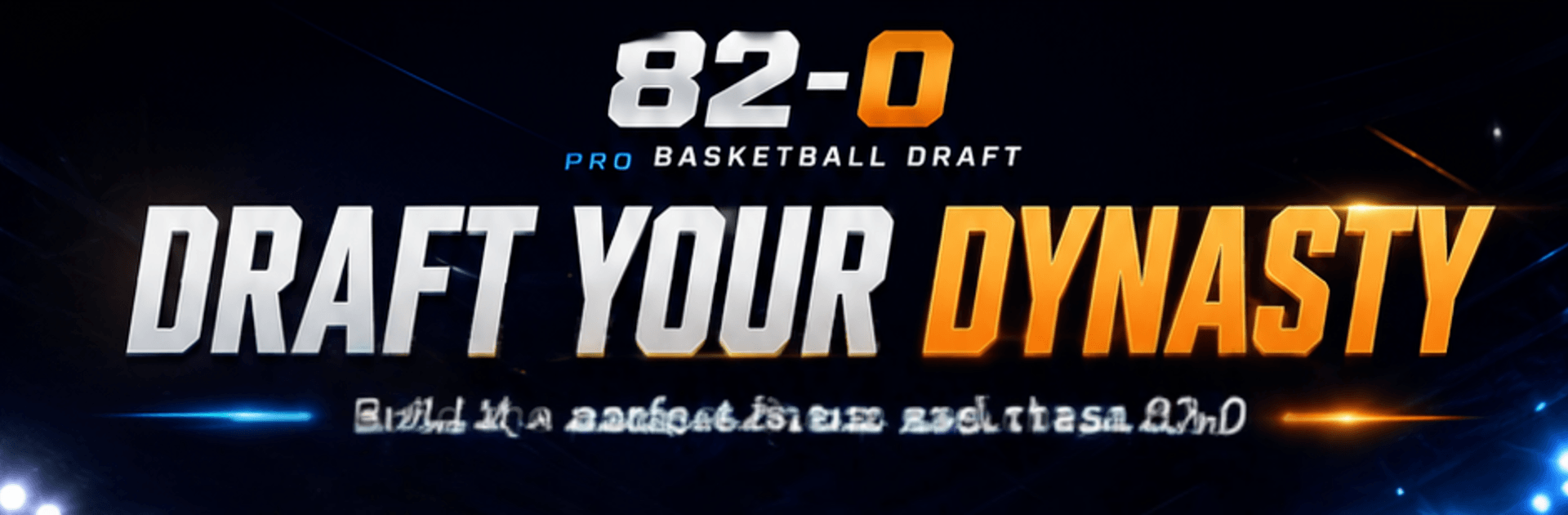 82-0 Pro Basketball Draft
