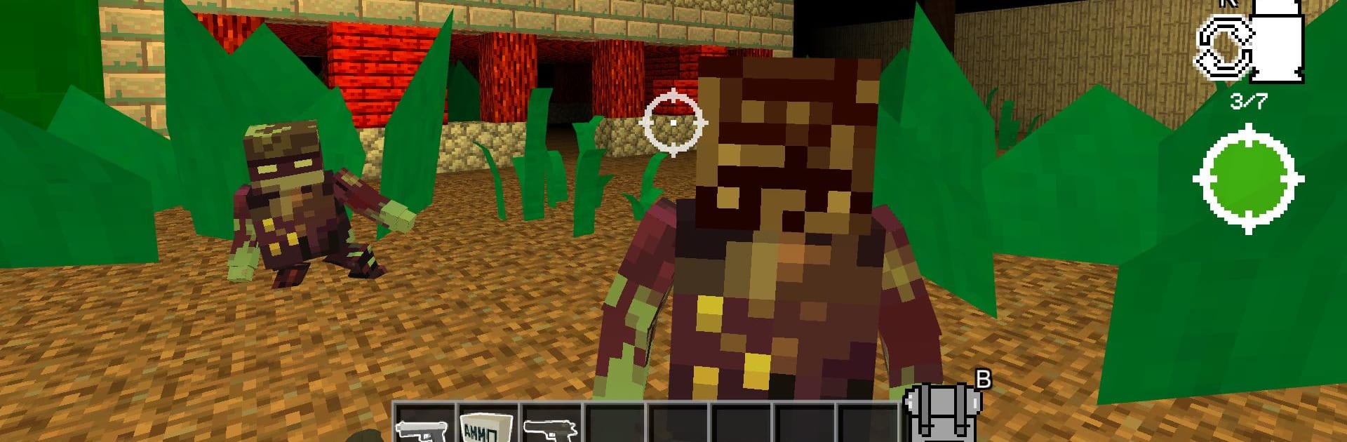 Zombie Craft Attack in City