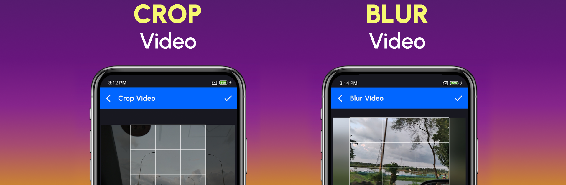 Resize Video, Compress & Crop