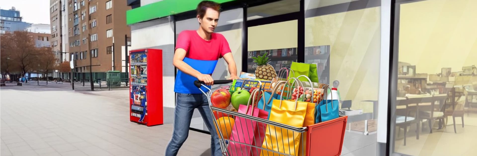 Supermarket Factory Simulator