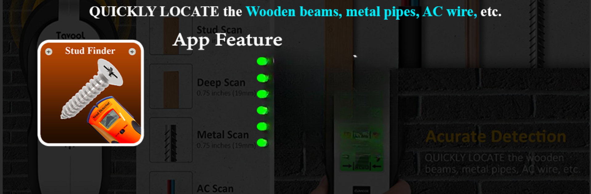 Stud Finder - Wall Scanner
