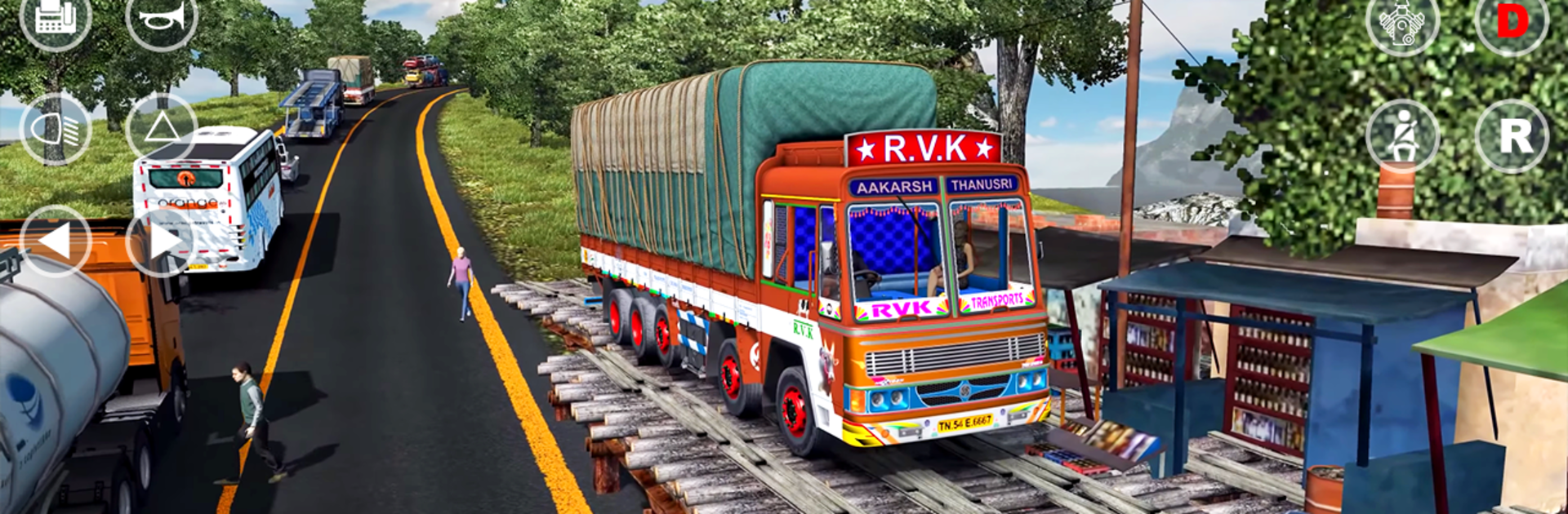 Indian Truck Cargo Driving Simulator 2021