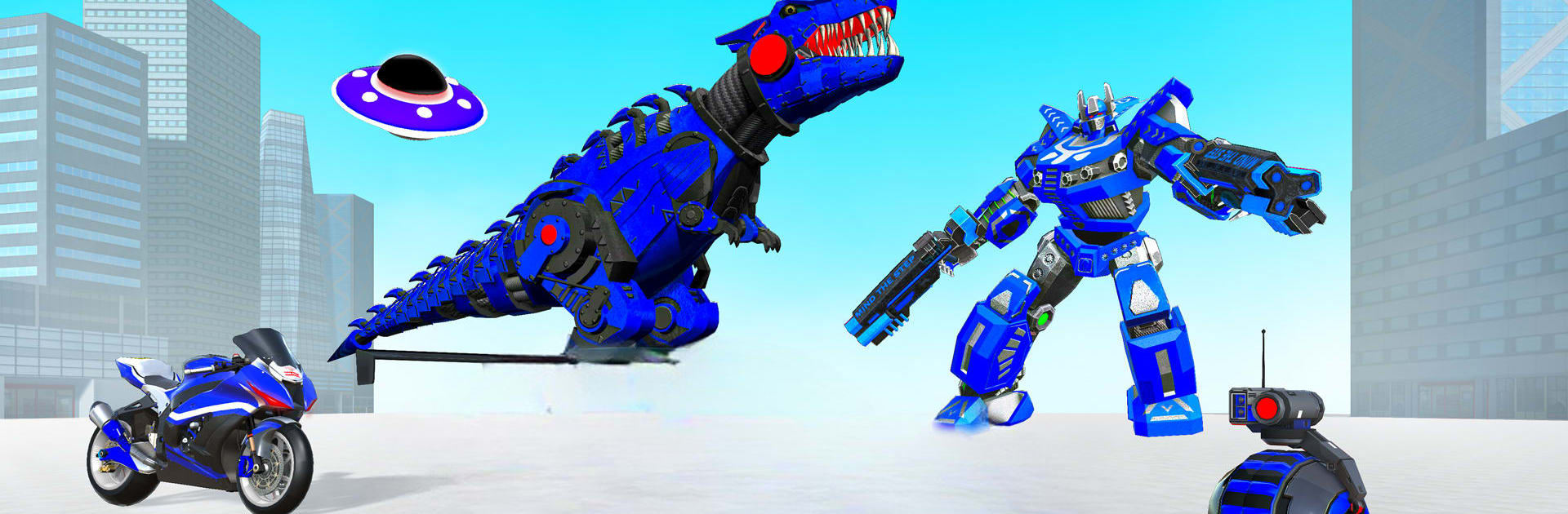 Dino Transform Robot Games