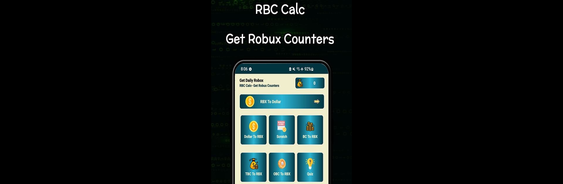 RBX- Spin to Get Robux Counter