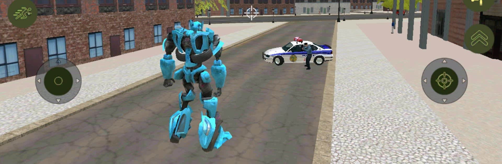 Super Car Robot Transforme Futuristic Supercar