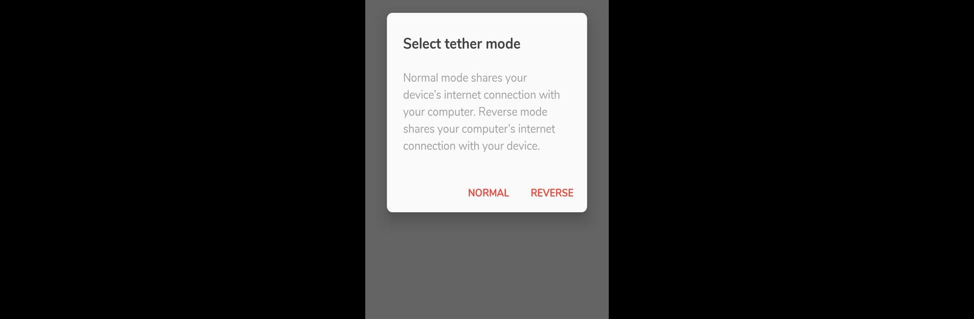 Tetrd: USB Universal Tethering