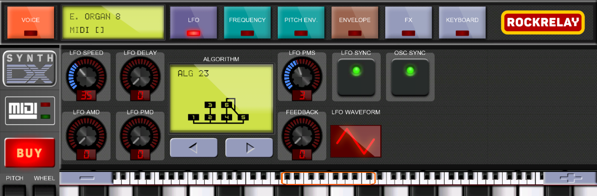 Rockrelay Synth FM