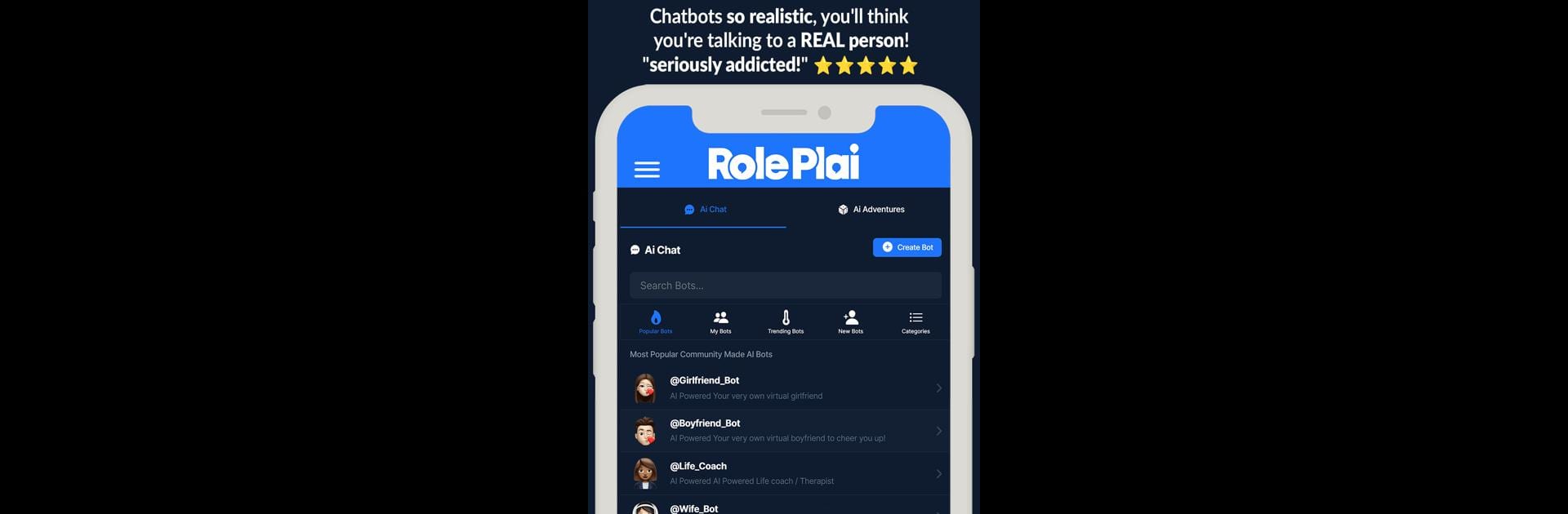 RolePlai - Ai Chat Bot