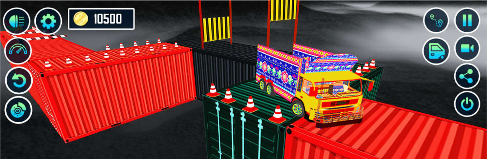 Hard Truck Parking Games