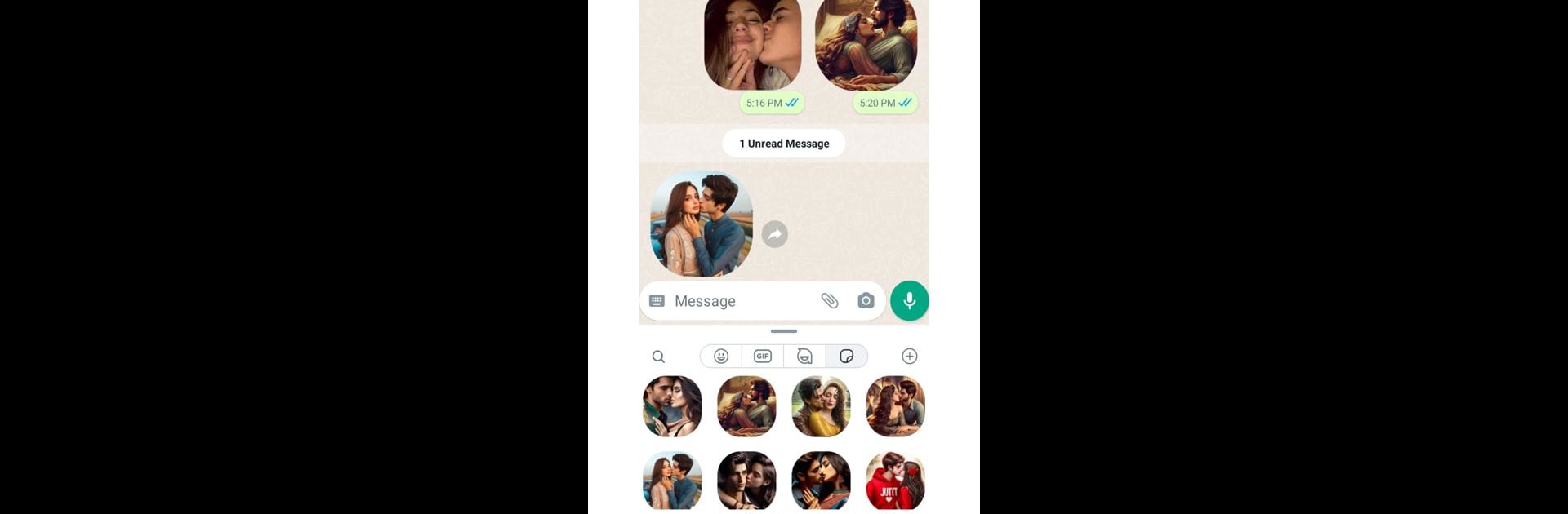 Romantic Stickers WASticker.ly