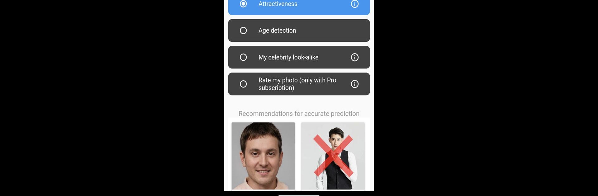 Attractiveness Test