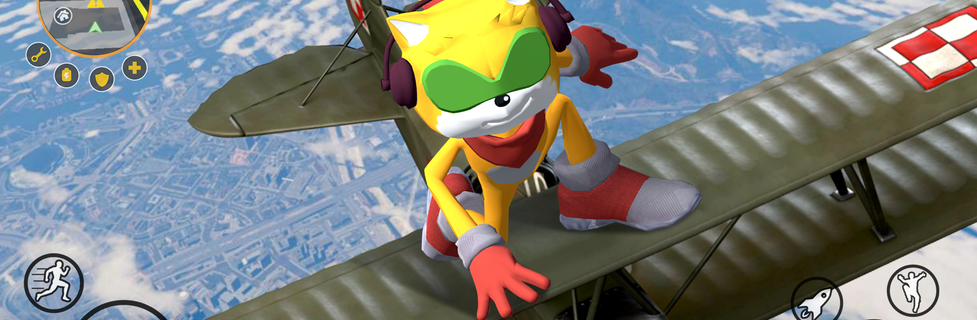 Super Hedgehog Rope Hero
