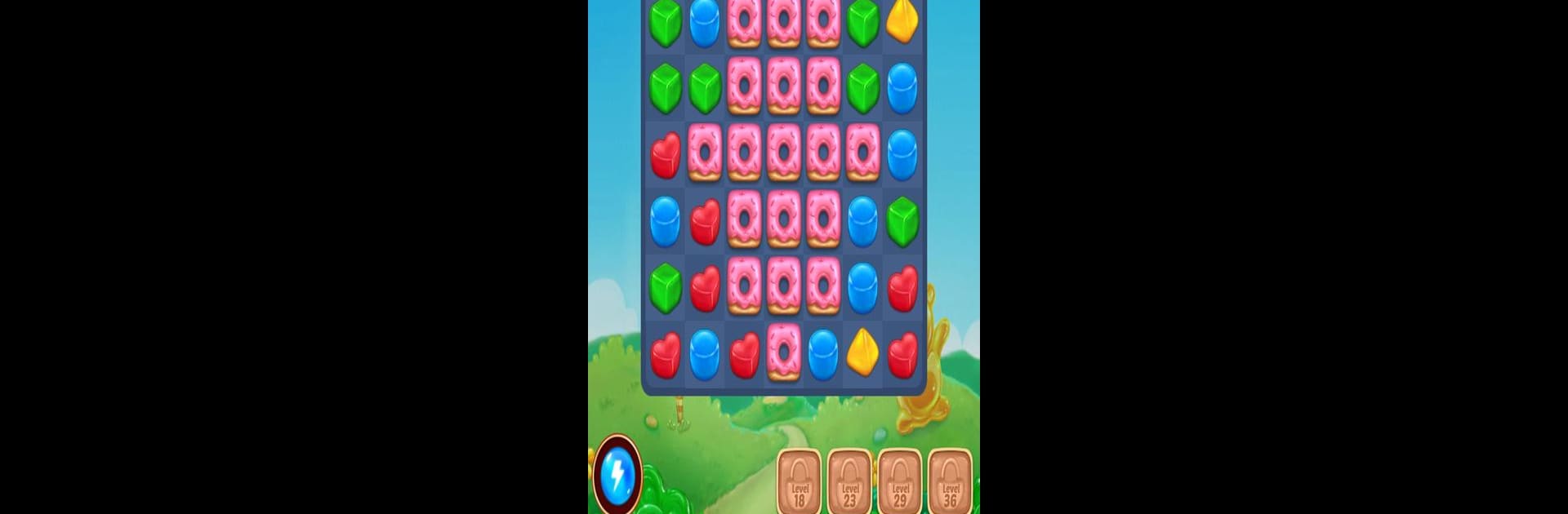 Gummy Paradise - Free Match 3 Puzzle Game