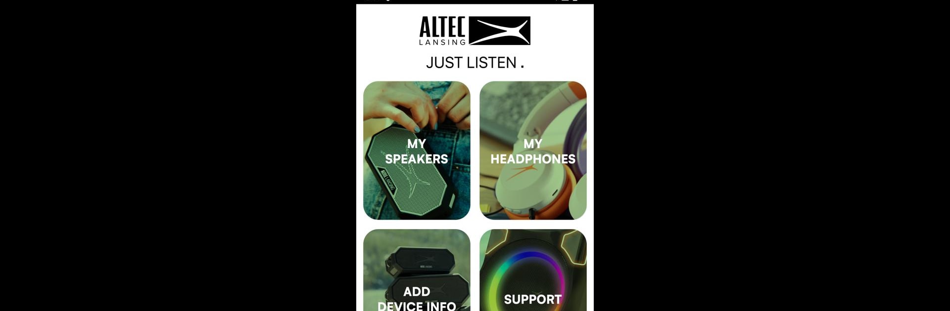 Altec Lansing Just Listen