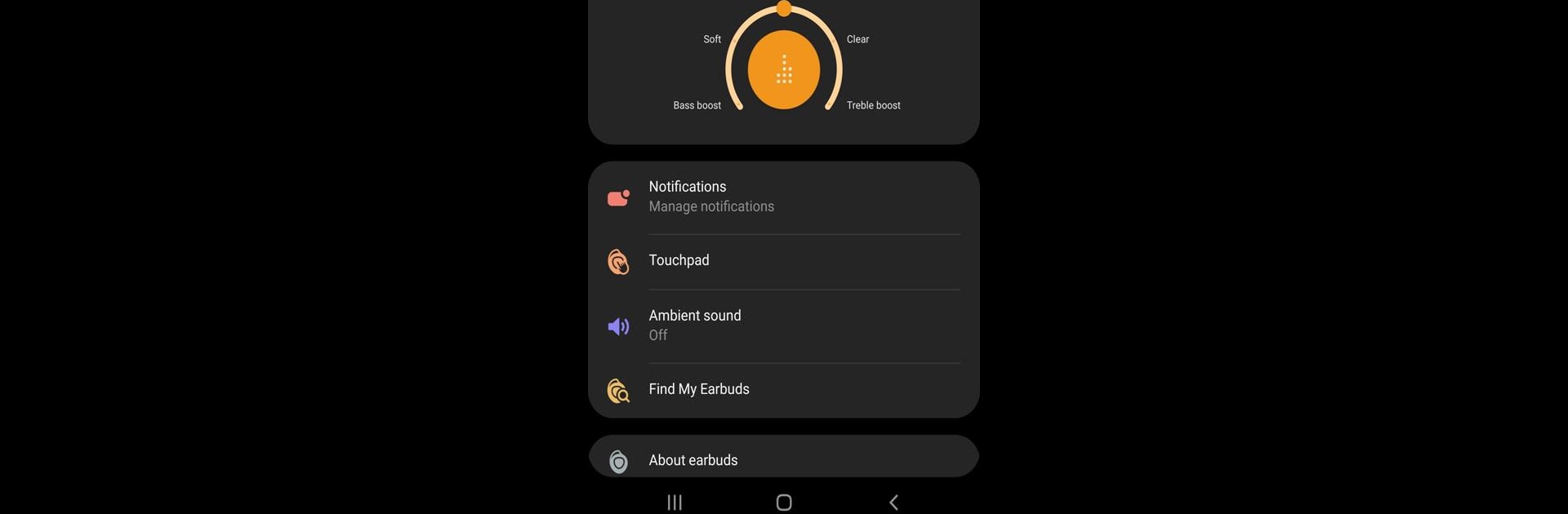 Galaxy Buds Manager