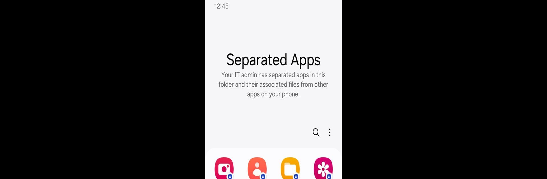 Separated Apps