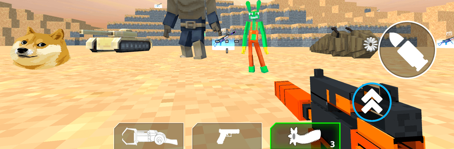 Sandbox Craft Shooter Survival