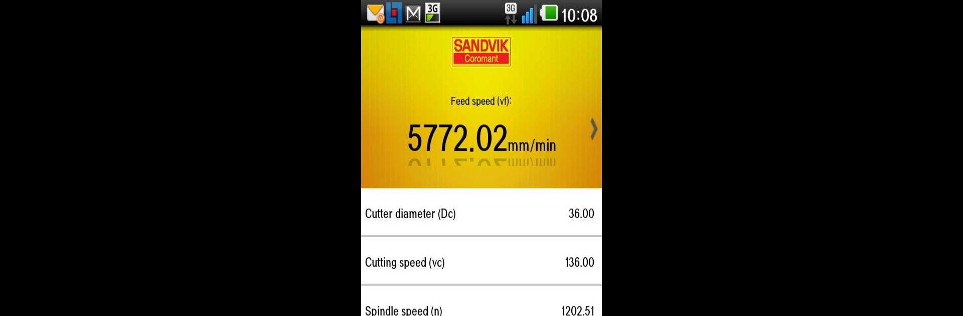 Sandvik Coromant Calculator