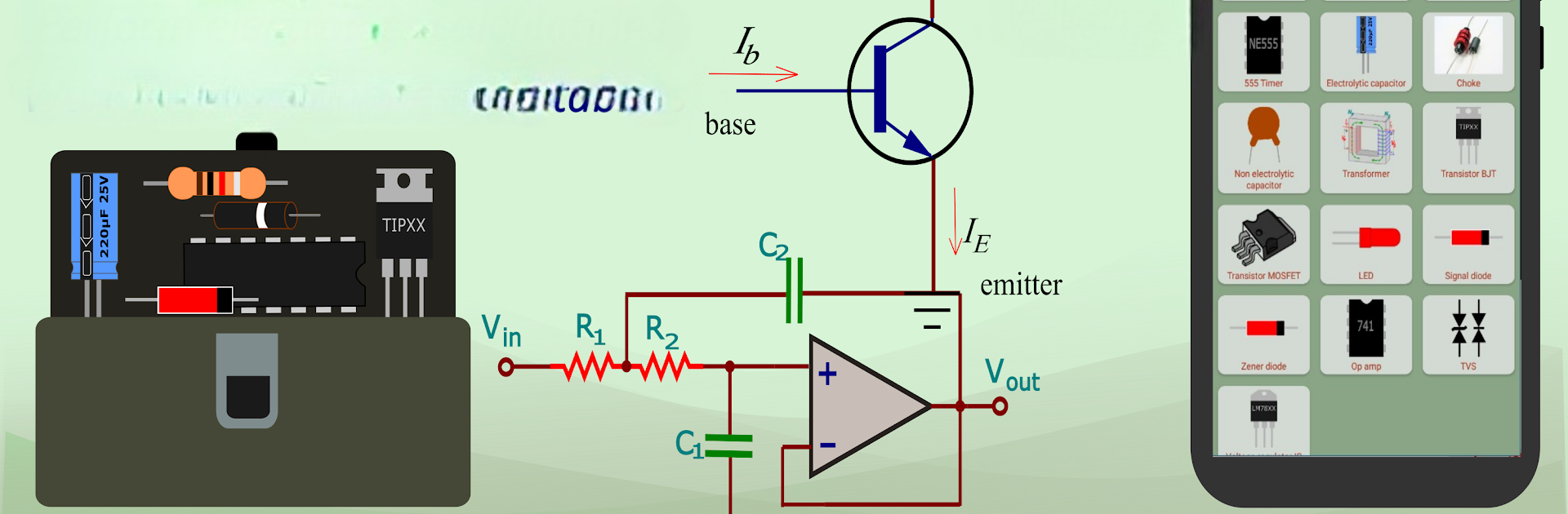 Electronics component -Circuit calculator