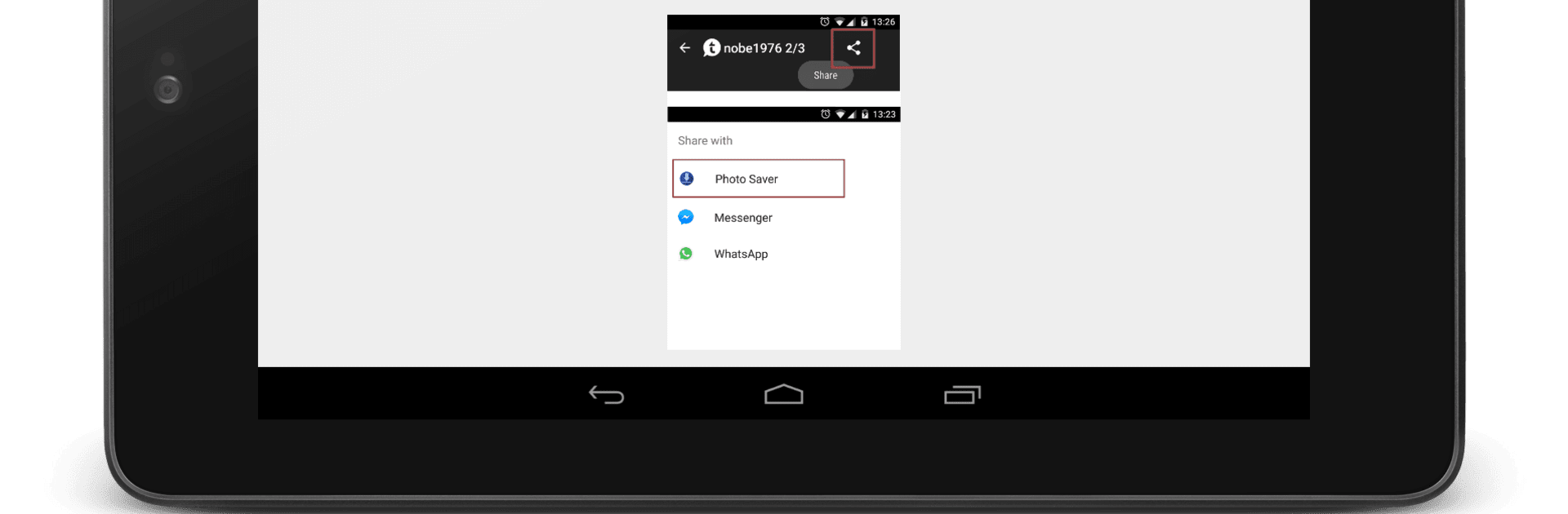 File Saver - Share to Save