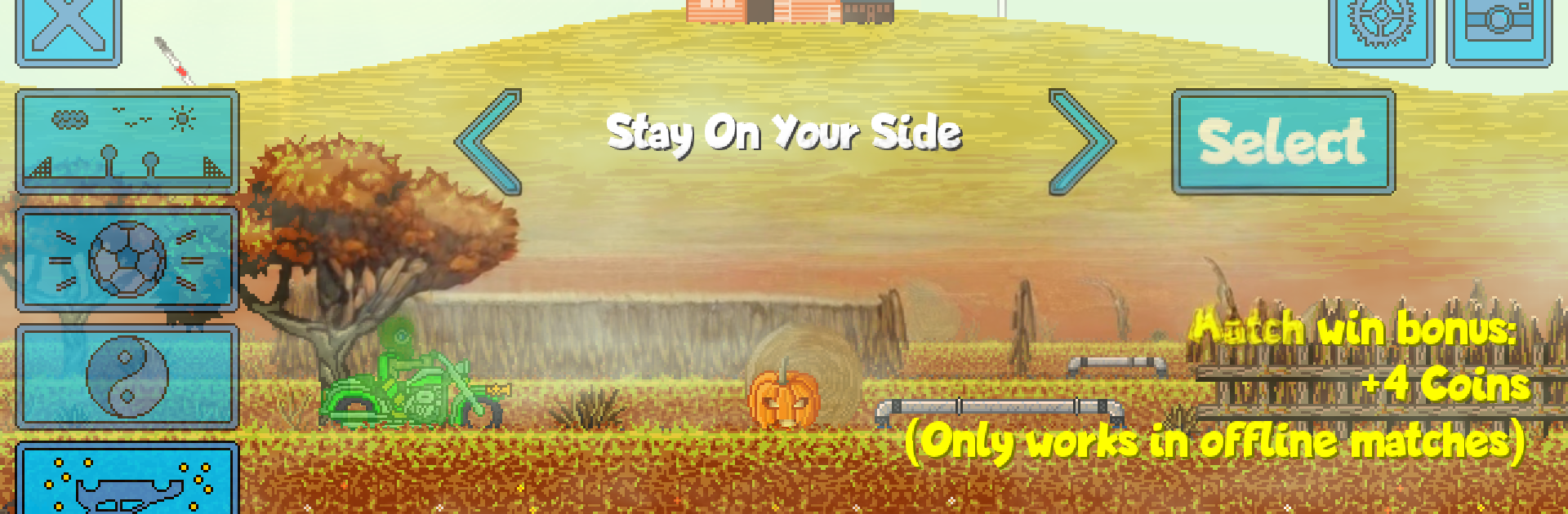 Pixel Boost League - 2D Rocket Powered Car Soccer