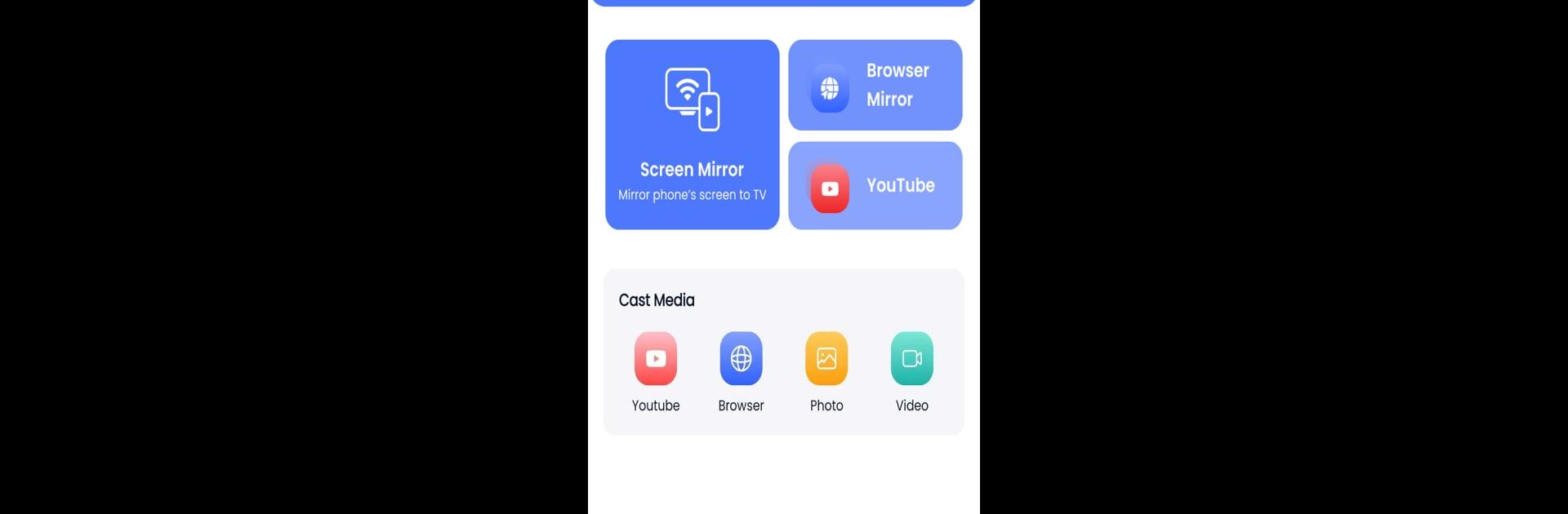 Screen Sharing - Mirror To TV