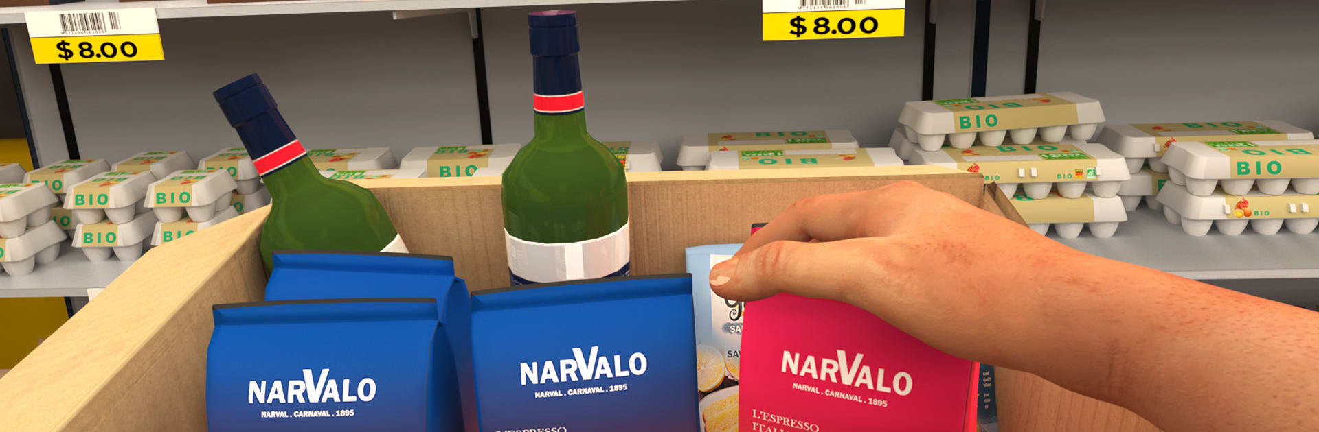 Supermarket Store Sim Games 3D
