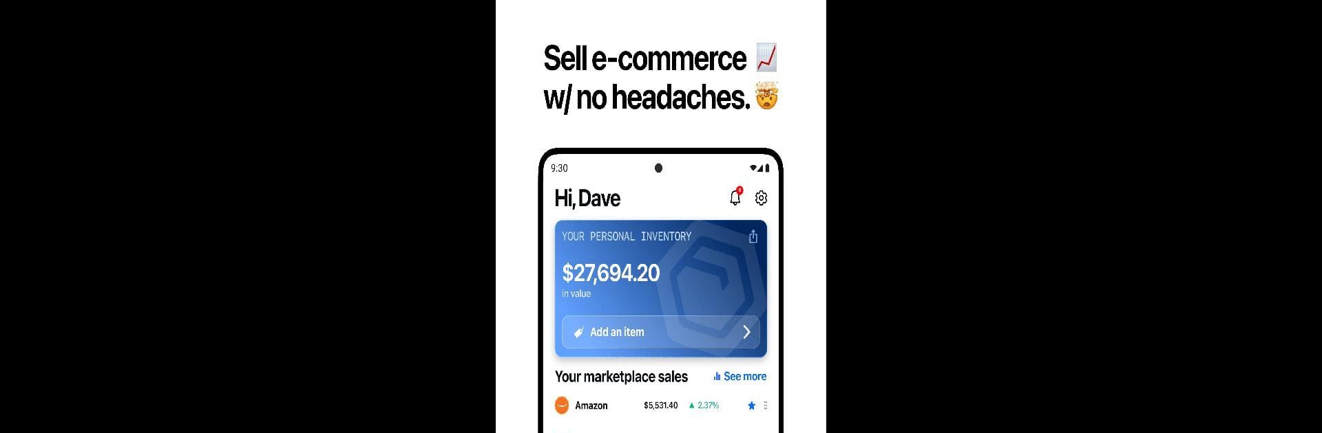 SellRaze: List, sell, earn