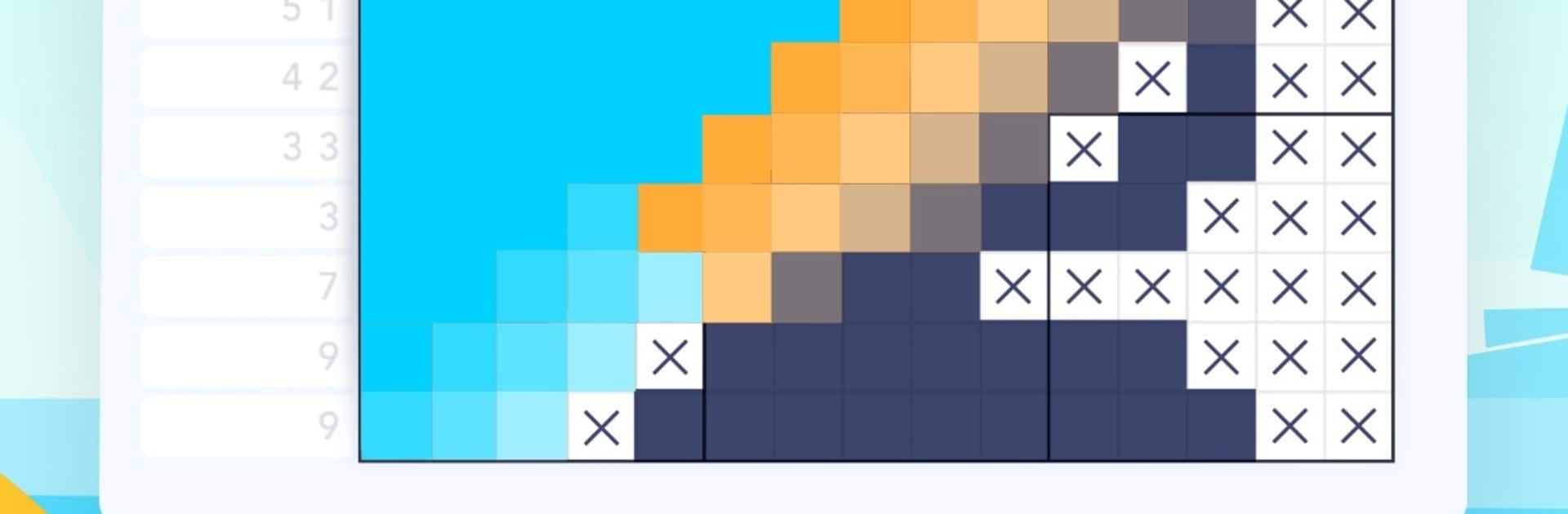 Griddlers-Crossmath Puzzles